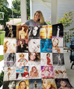 Buy Mariah Carey Quilt Blanket & Quilt Bedding Set For Fans Ver 25