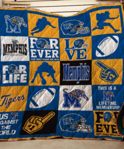 Buy Memphis Tigers Quilt Blanket & Quilt Bedding Set