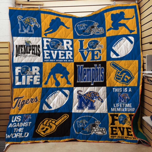 Buy Memphis Tigers Quilt Blanket & Quilt Bedding Set