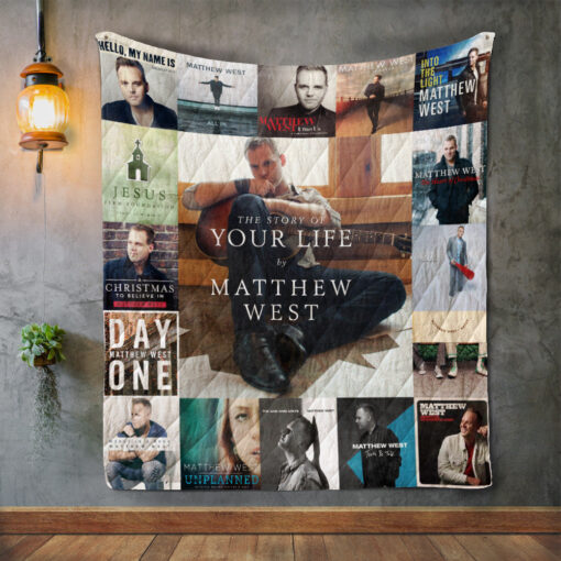 Buy Matthew West Album Covers Quilt Blanket & Quilt Bedding Set