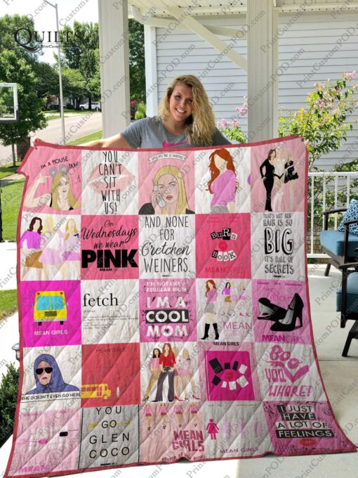 Buy Mean Girls T-Shirt Quilt Blanket & Quilt Bedding Set For Fans