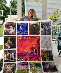 Buy Megadeth Albums Quilt Blanket & Quilt Bedding Set For Fans Ver 13