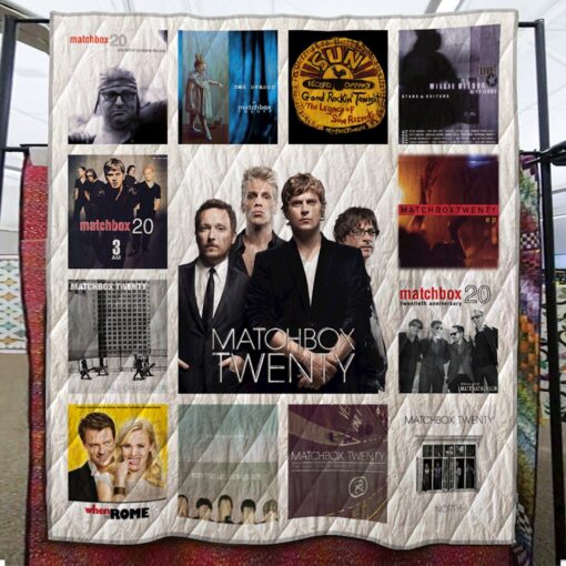 Buy Matchbox Twenty  Quilt Blanket & Quilt Bedding Set