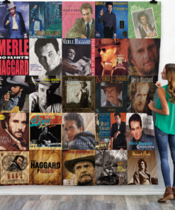 Buy Merle Haggard Compilations Albums Quilt Blanket & Quilt Bedding Set Ver 25