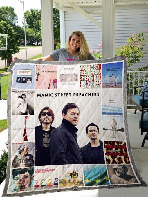 Buy Manic Street Preachers Albums Cover Poster Quilt Blanket & Quilt Bedding Set