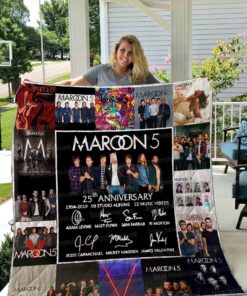 Buy Maroon 5 Anni Quilt Blanket & Quilt Bedding Set 01