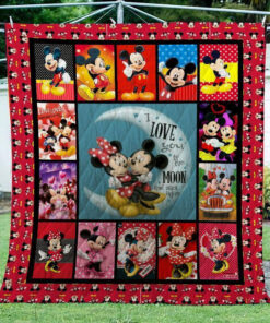 Buy Mickey Mouse Quilt Blanket & Quilt Bedding Set 02