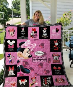 Buy Minnie Mouse Quilt Blanket & Quilt Bedding Set