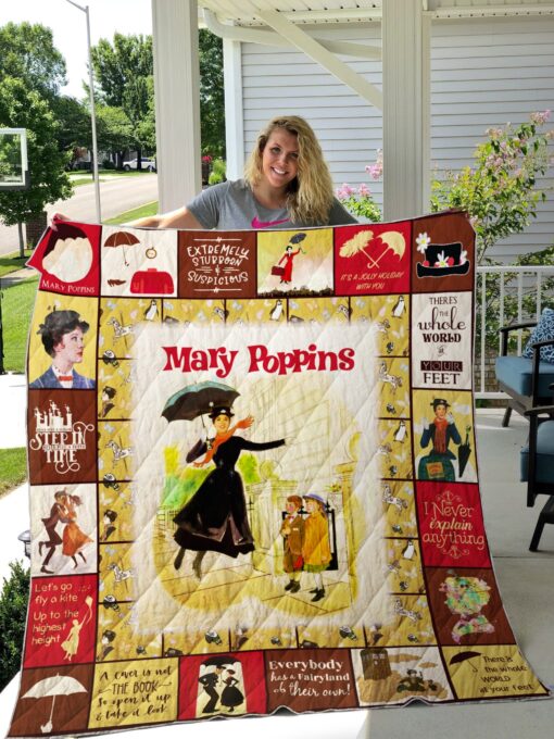 Buy Mary Poppins Walt Disney Quilt Blanket & Quilt Bedding Set Gift Birthday Christmas Julie Andrews