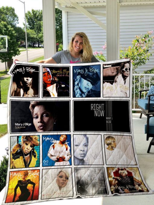 Buy Mary J. Blige Quilt Blanket & Quilt Bedding Set - Meteew