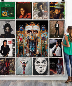 Buy Michael Jackson Albums Quilt Blanket & Quilt Bedding Set - Meteew