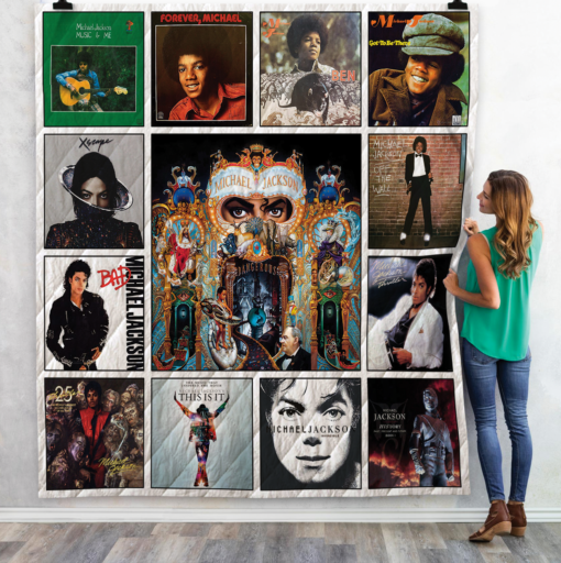 Buy Michael Jackson Albums Quilt Blanket & Quilt Bedding Set - Meteew