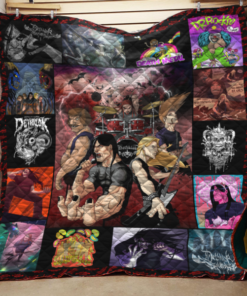 Buy Metalocalypse Collage Quilt Blanket & Quilt Bedding Set