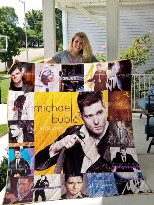 Buy Michael Bublelost Quilt Blanket & Quilt Bedding Set For Fans Ver 17