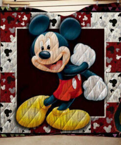 Buy Mickey Mouse Quilt Blanket & Quilt Bedding Set 04