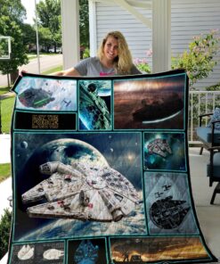 Buy Millennium Falcon Quilt Blanket & Quilt Bedding Set Ver 2