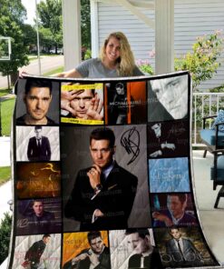 Buy Michael Buble Quilt Blanket & Quilt Bedding Set 01