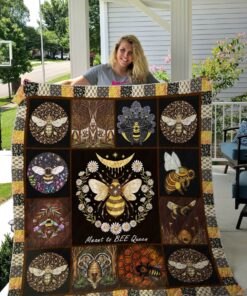 Buy Meant To Bee Queen Quilt Blanket & Quilt Bedding Set