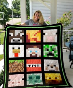 Buy Minecraft Quilt Blanket & Quilt Bedding Set