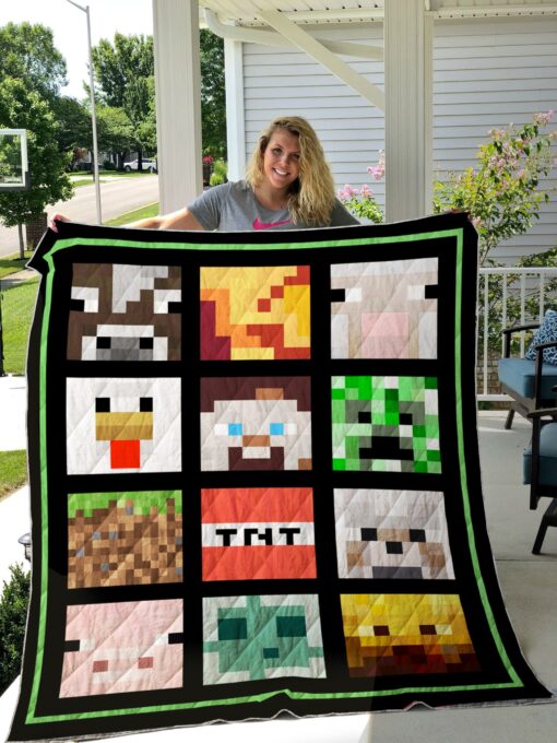 Buy Minecraft Quilt Blanket & Quilt Bedding Set