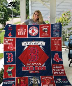 Buy Mlb � Boston Red Sox Quilt Blanket & Quilt Bedding Set - Meteew