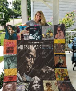 Buy Miles Davis Quilt Blanket & Quilt Bedding Set For Fans Ver 17