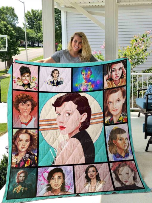 Buy Millie Bobby Brown Quilt Blanket & Quilt Bedding Set 01