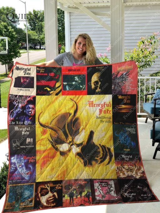 Buy Mercyful Fate Albums Quilt Blanket & Quilt Bedding Set For Fans Ver 17