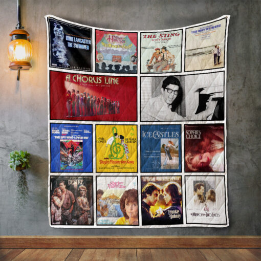 Buy Marvin Hamlisch Album Covers Quilt Blanket & Quilt Bedding Set