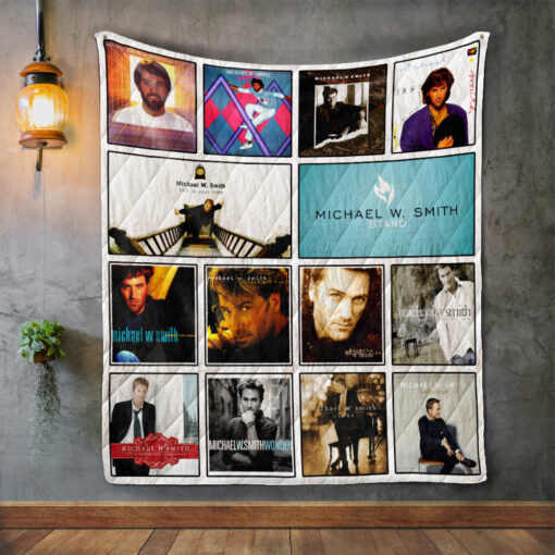 Buy Michael W. Smith Album Covers Quilt Blanket & Quilt Bedding Set