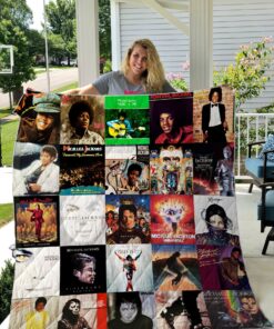 Buy Michael Jackson Quilt Blanket & Quilt Bedding Set 02