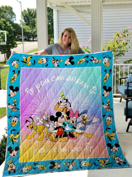 Buy Mickey Mouse Inspire Quilt Blanket & Quilt Bedding Set