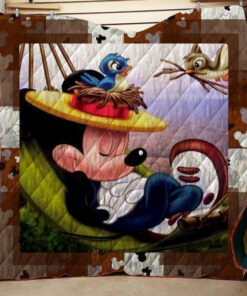 Buy Mickey Mouse Quilt Blanket & Quilt Bedding Set 06