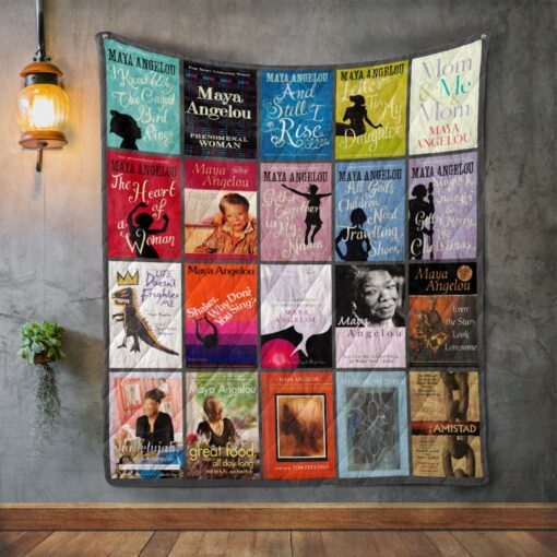 Buy Maya Angelou Books Quilt Blanket & Quilt Bedding Set