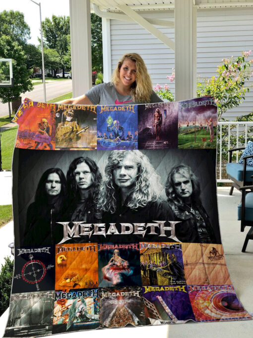 Buy Megadeth Quilt Blanket & Quilt Bedding Set