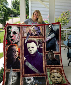 Buy Michael Myers 3D Quilt Blanket & Quilt Bedding Set