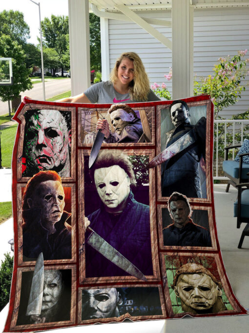 Buy Michael Myers 3D Quilt Blanket & Quilt Bedding Set