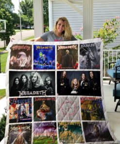 Buy Megadeth Albums Quilt Blanket & Quilt Bedding Set For Fans Ver 14