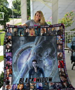 Buy Marvel Black Widow Quilt Blanket & Quilt Bedding Set - Best Gifts For Fans, Birthday