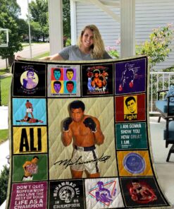 Buy Muhammad Ali Quilt Blanket & Quilt Bedding Set 01