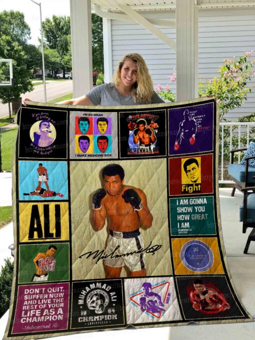 Buy Muhammad Ali Quilt Blanket & Quilt Bedding Set 01