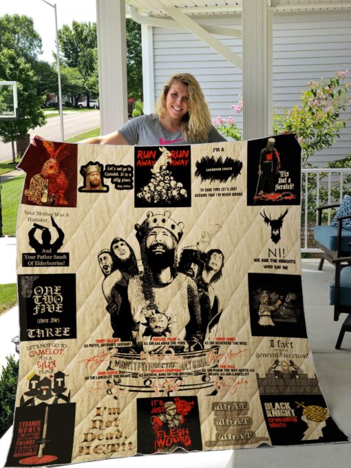 Buy Monty Python And The Holy Grail Quilt Blanket & Quilt Bedding Set