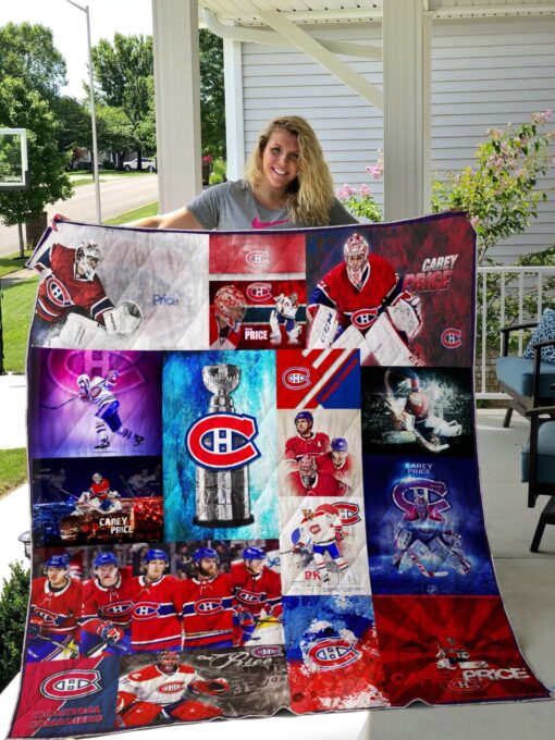 Buy Montreal Canadiens Quilt Blanket & Quilt Bedding Set