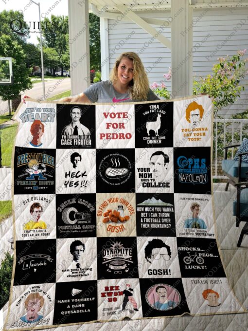 Buy Napoleon Dynamite T-Shirt Quilt Blanket & Quilt Bedding Set Ver25