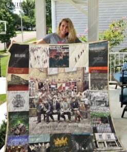 Buy Mumford &Amp;Amp; Sons Albums Quilt Blanket & Quilt Bedding Set For Fans Ver 17