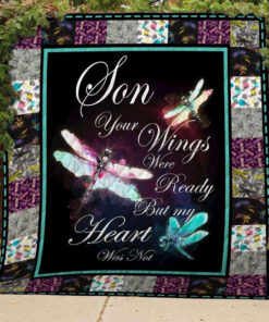 Buy My Son In Heaven Quilt Blanket & Quilt Bedding Set