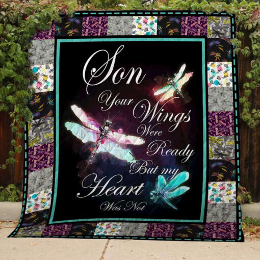 Buy My Son In Heaven Quilt Blanket & Quilt Bedding Set