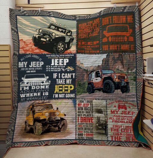 Buy My Jeep Quilt Blanket & Quilt Bedding Set