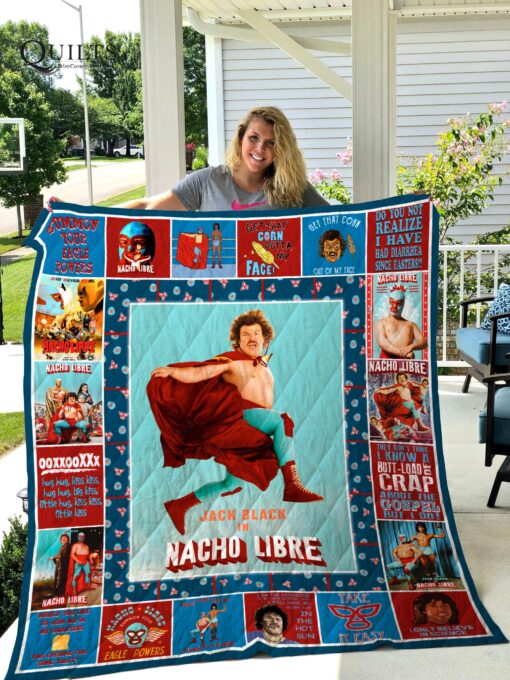 Buy Nacho Libre Quilt Blanket & Quilt Bedding Set - Meteew