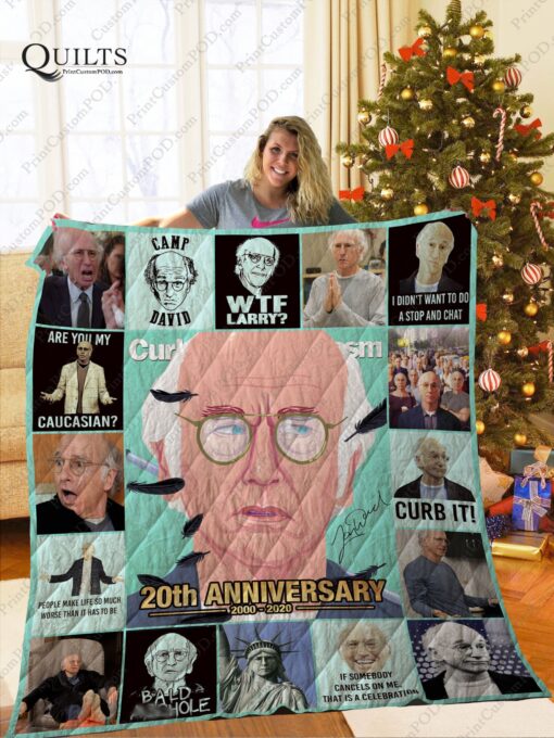 Buy Mofi -Curb Your Enthusiasm  Quilt Blanket & Quilt Bedding Set Ver 1